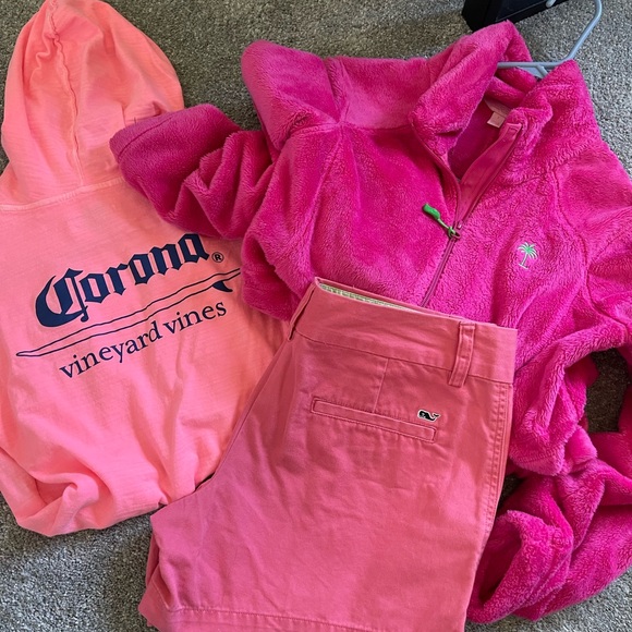 Vineyard Vines Corona Surf Logo Hoodie Tee Limited -Edition Collection Size XXS - Picture 10 of 11